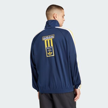 ADIDAS ORIGINALS Sweatjacka 'Adibreak' i blå