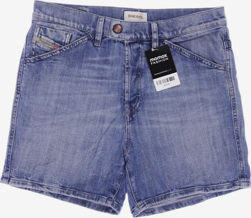 DIESEL Shorts in S in Blue: front