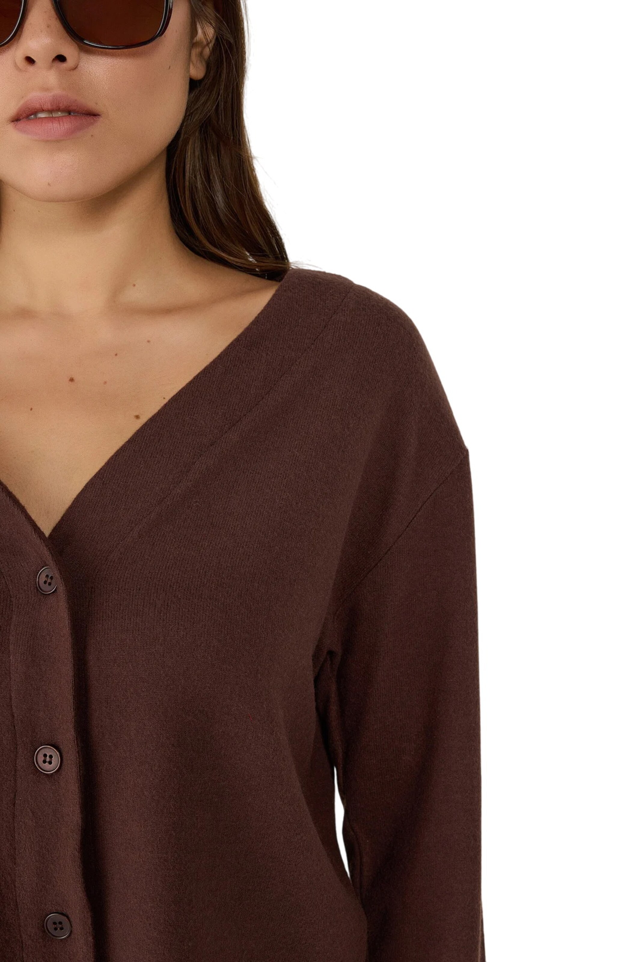 Cardigan No Matter What en marron