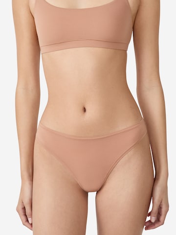 ETAM Thong 'Pure Soft' in Pink: front