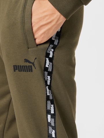 PUMA Sporthose 'POWER' in Grün