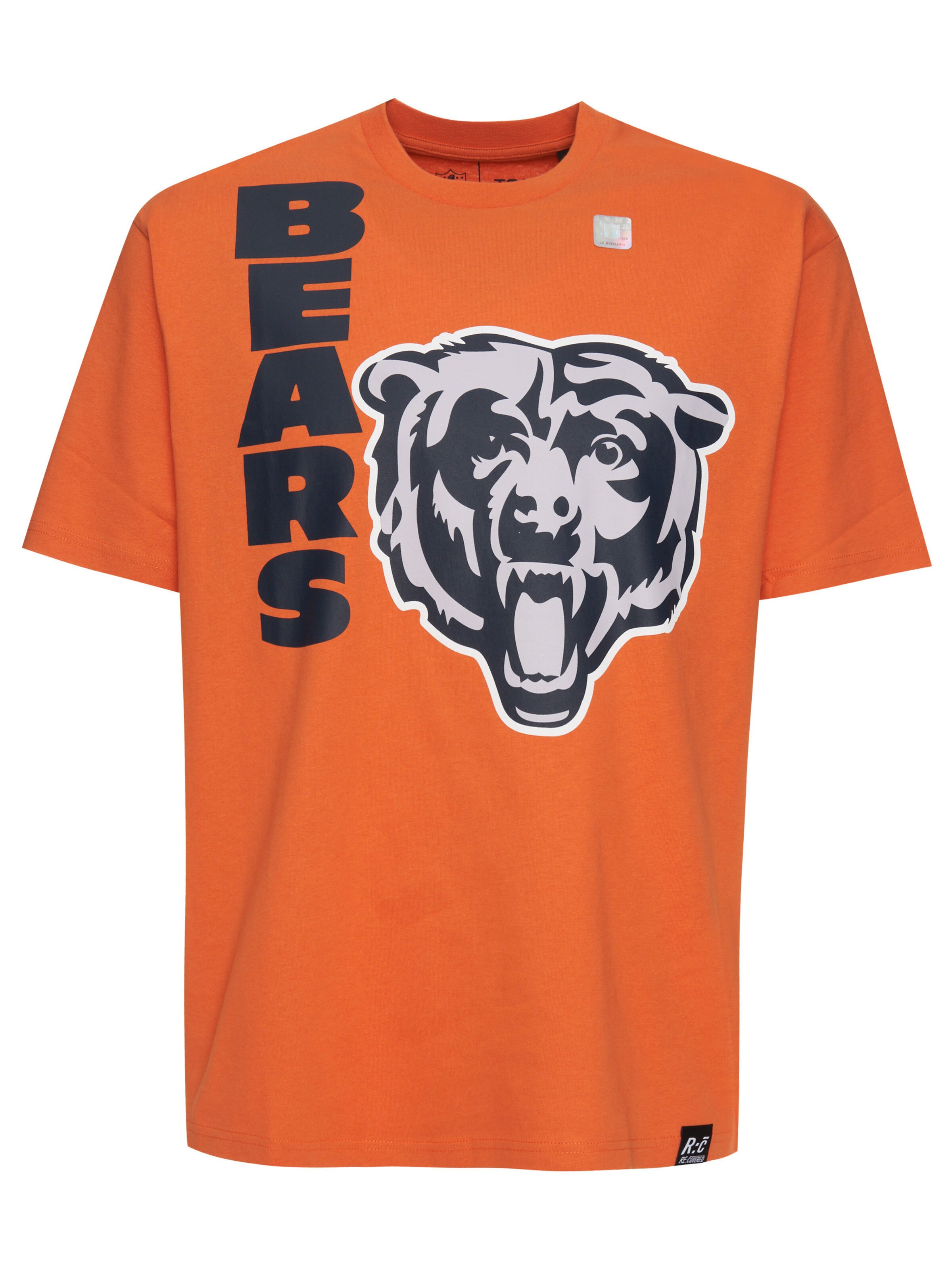 Recovered Shirt 'NFL Bears Relaxed' in Orange, Item view