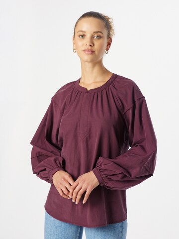 Summum Blouse in Rood: voorkant