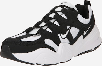 Nike Sportswear Zemie brīvā laika apavi 'TECH HERA', krāsa - melns / balts, Preces skats