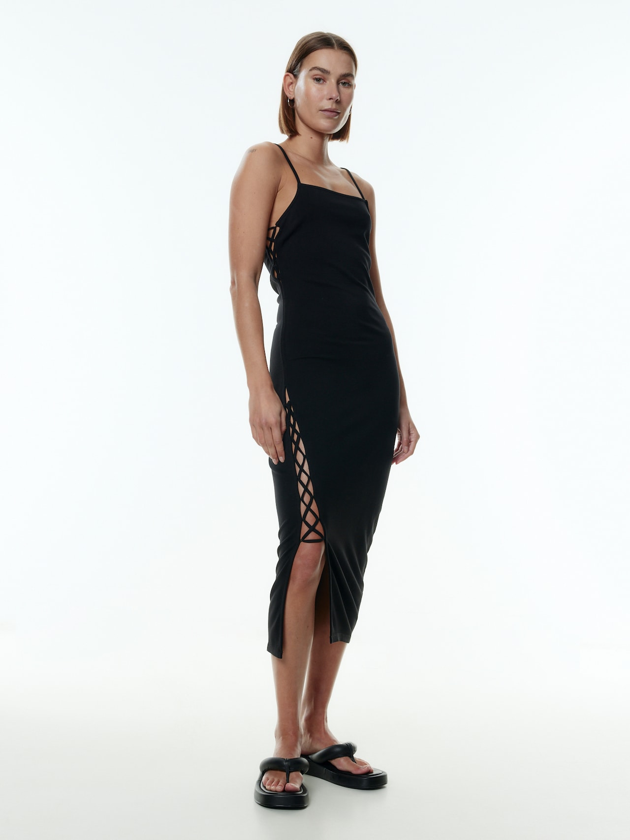 EDITED Produkte Kleid 'Nicola' schwarz