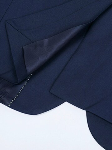 YOUTHUP Slim fit Suit 'Drittel' in Blue