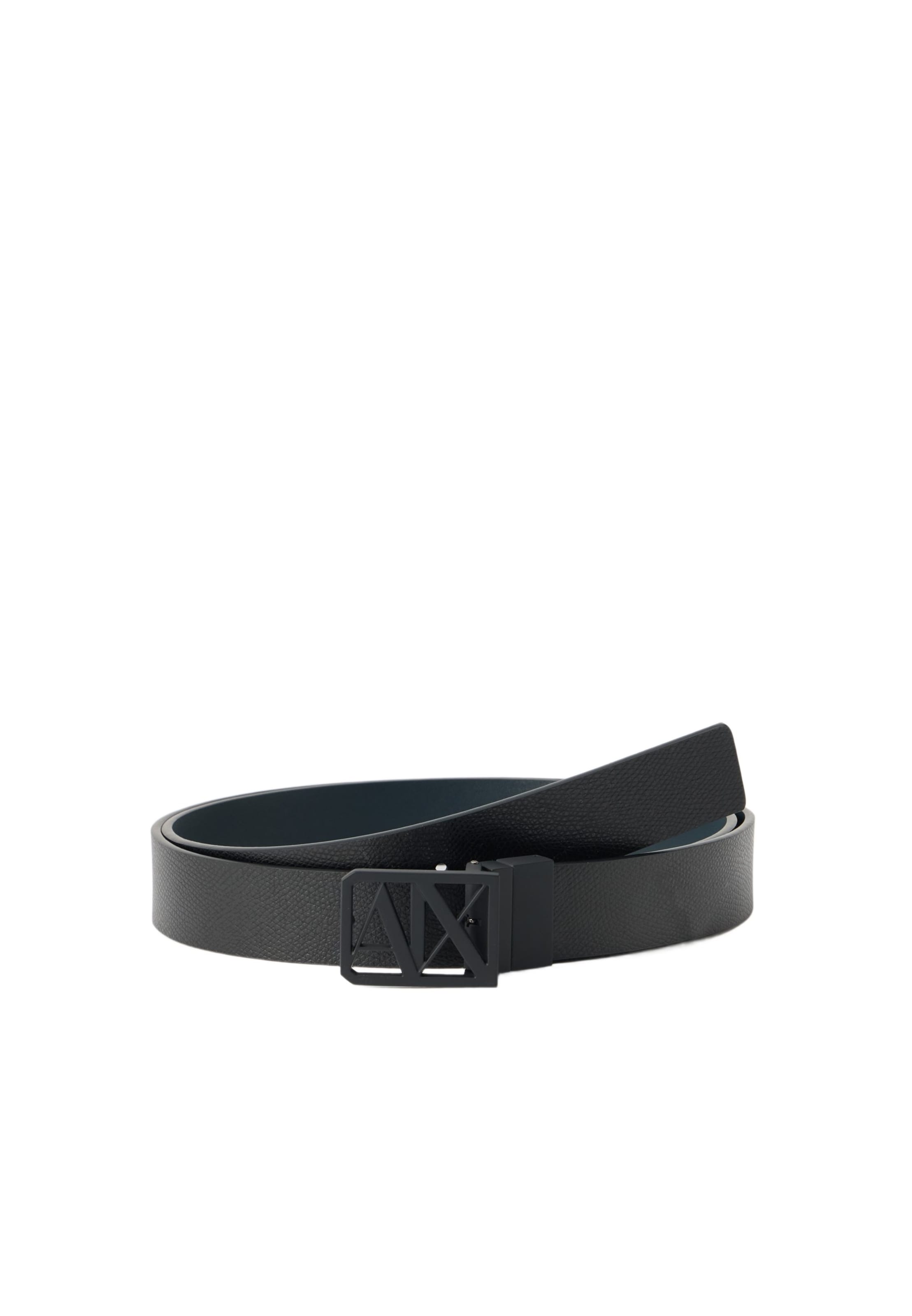 ARMANI EXCHANGE Belt in Black: front