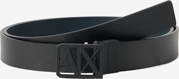Curea de la ARMANI EXCHANGE pe negru: față