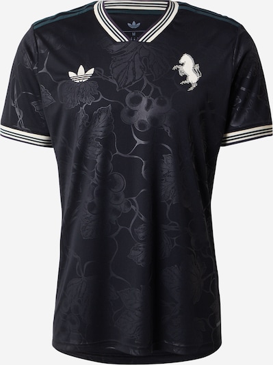 Sportiniai marškinėliai 'Juve 3' iš ADIDAS PERFORMANCE, spalva – tamsiai žalia / juoda / sidabrinė / balta, Prekių apžvalga