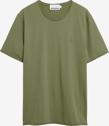 ARMEDANGELS Shirt in Groen: voorkant