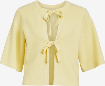 Cardigan 'Ulla' OBJECT en jaune : devant