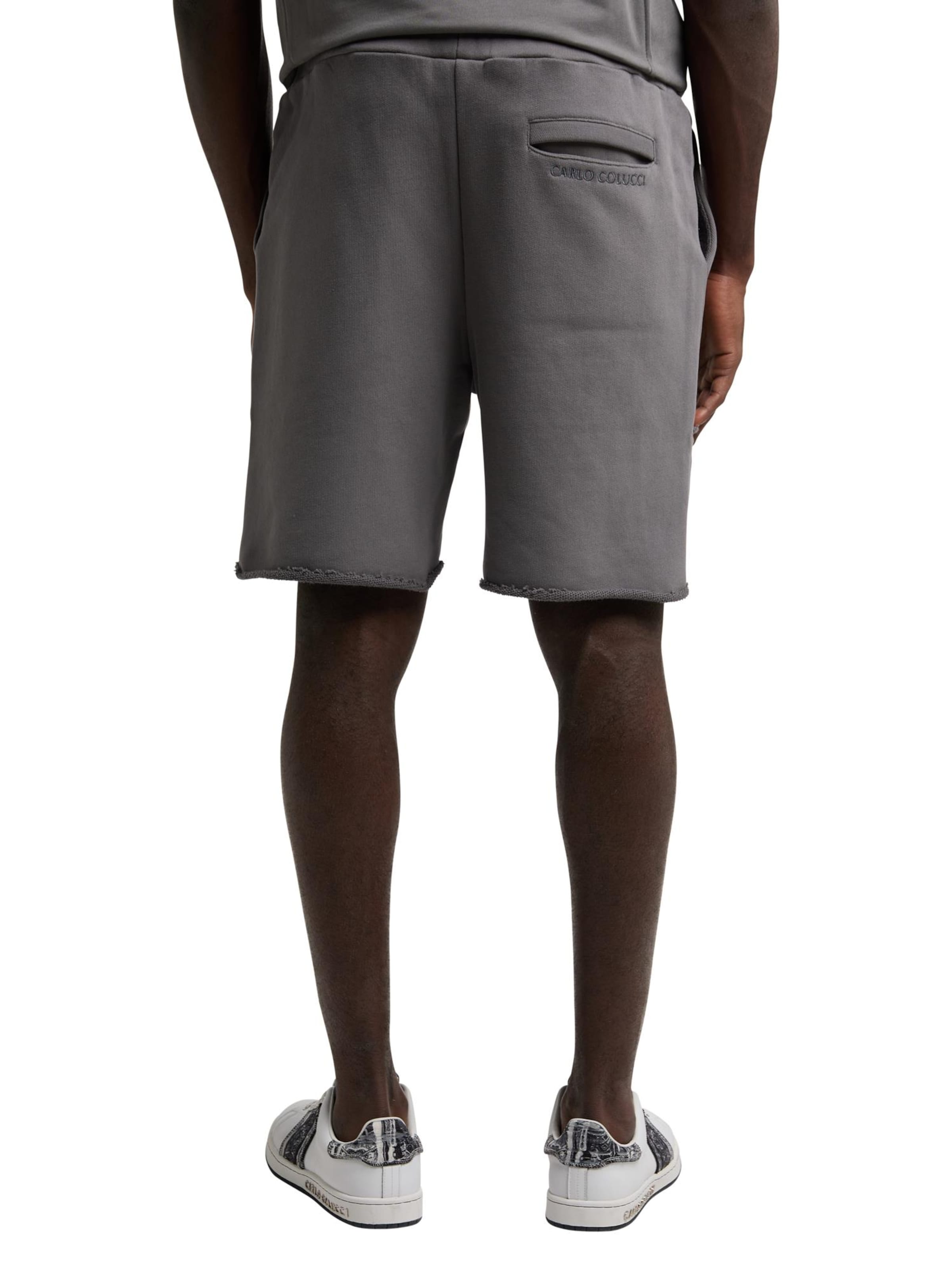Carlo Colucci Regular Hose ' De Benedetto ' in Grau