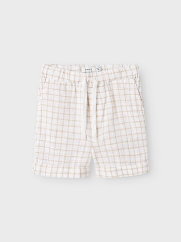 NAME IT - regular Pantalón en blanco