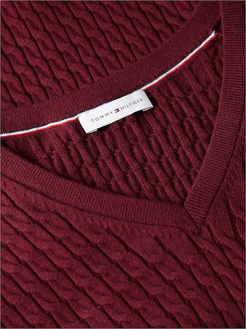 TOMMY HILFIGER Svetr – červená