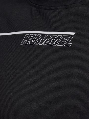 T-Shirt fonctionnel 'Court' Hummel en noir
