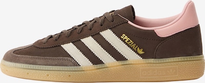 Sportbačiai be auliuko 'HANDBALL SPEZIAL' iš ADIDAS ORIGINALS, spalva – šokolado spalva / Auksas / rožių spalva / balta, Prekių apžvalga