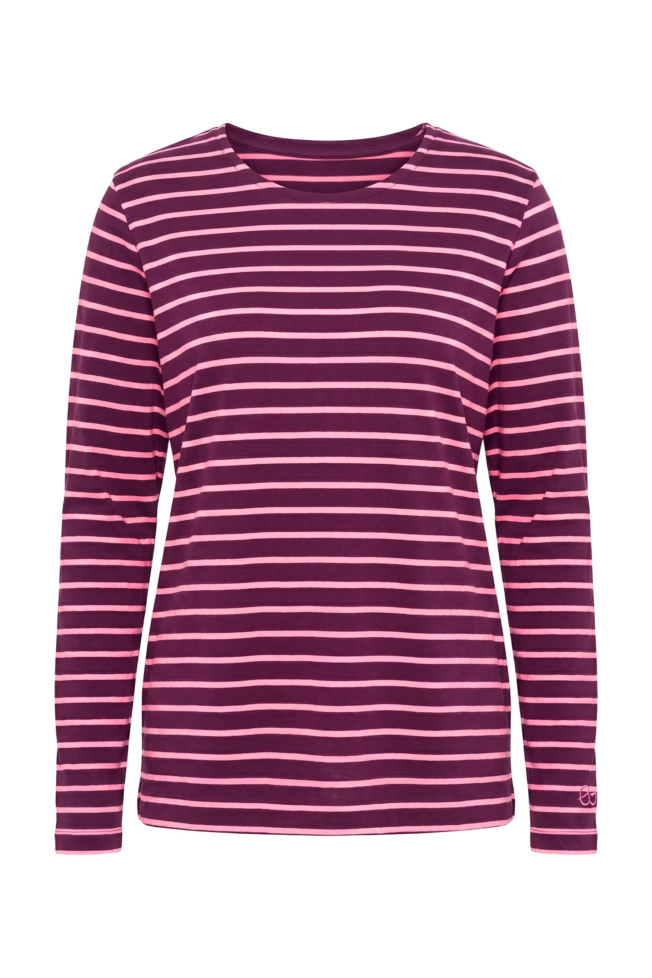 LAURASØN Shirt in L-XL in Plum, Item view