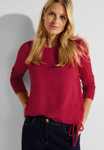 CECIL Shirt in Rood: voorkant