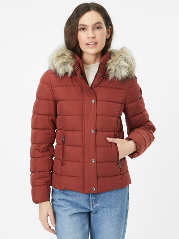 ONLY Winter Jacket 'Luna' in Red: front