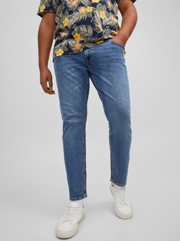 JACK & JONES - Slimfit Vaquero 'Glenn' en azul: frente