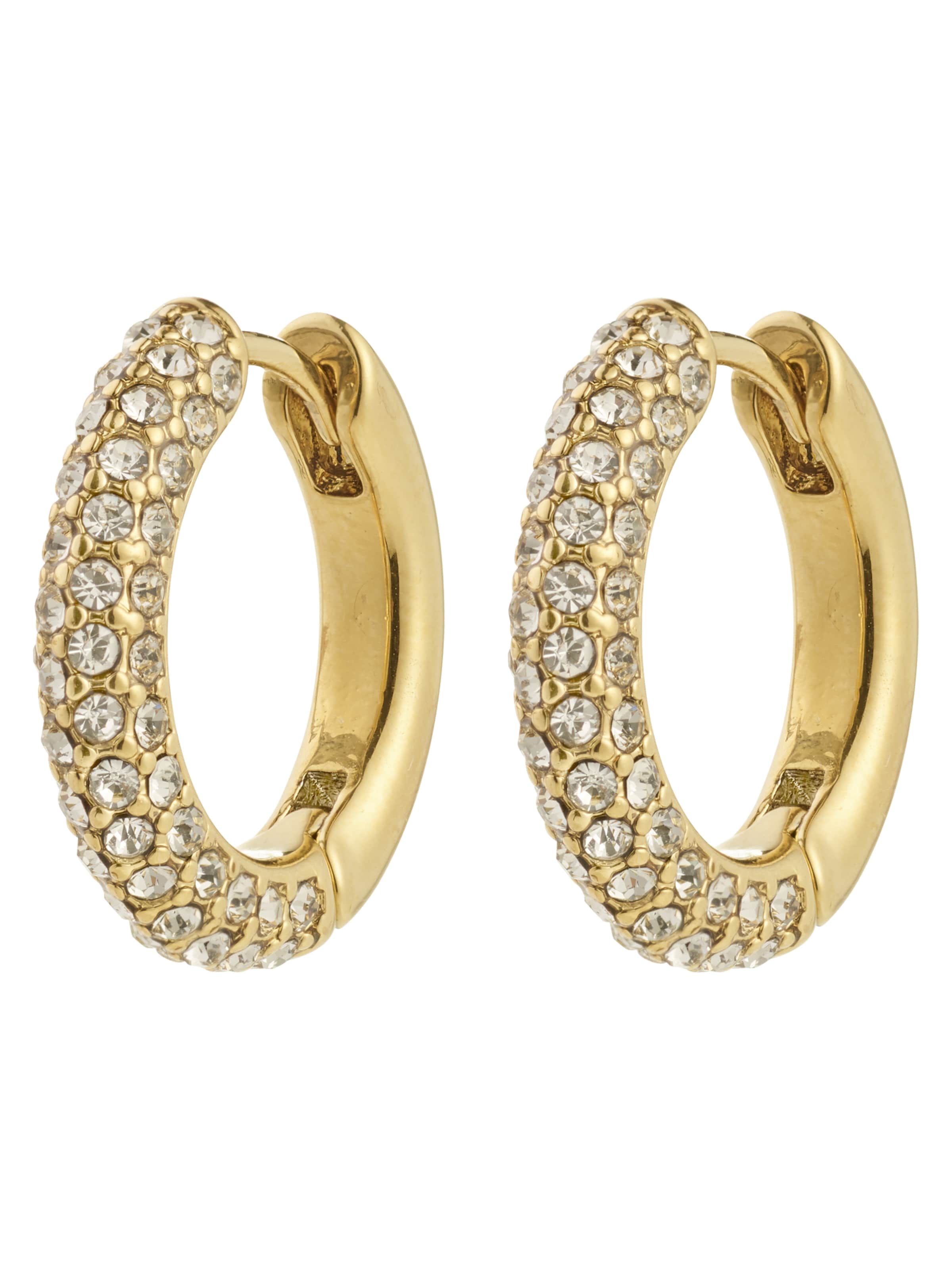 Boucles d'oreilles 'Tatum' Pilgrim en or : devant