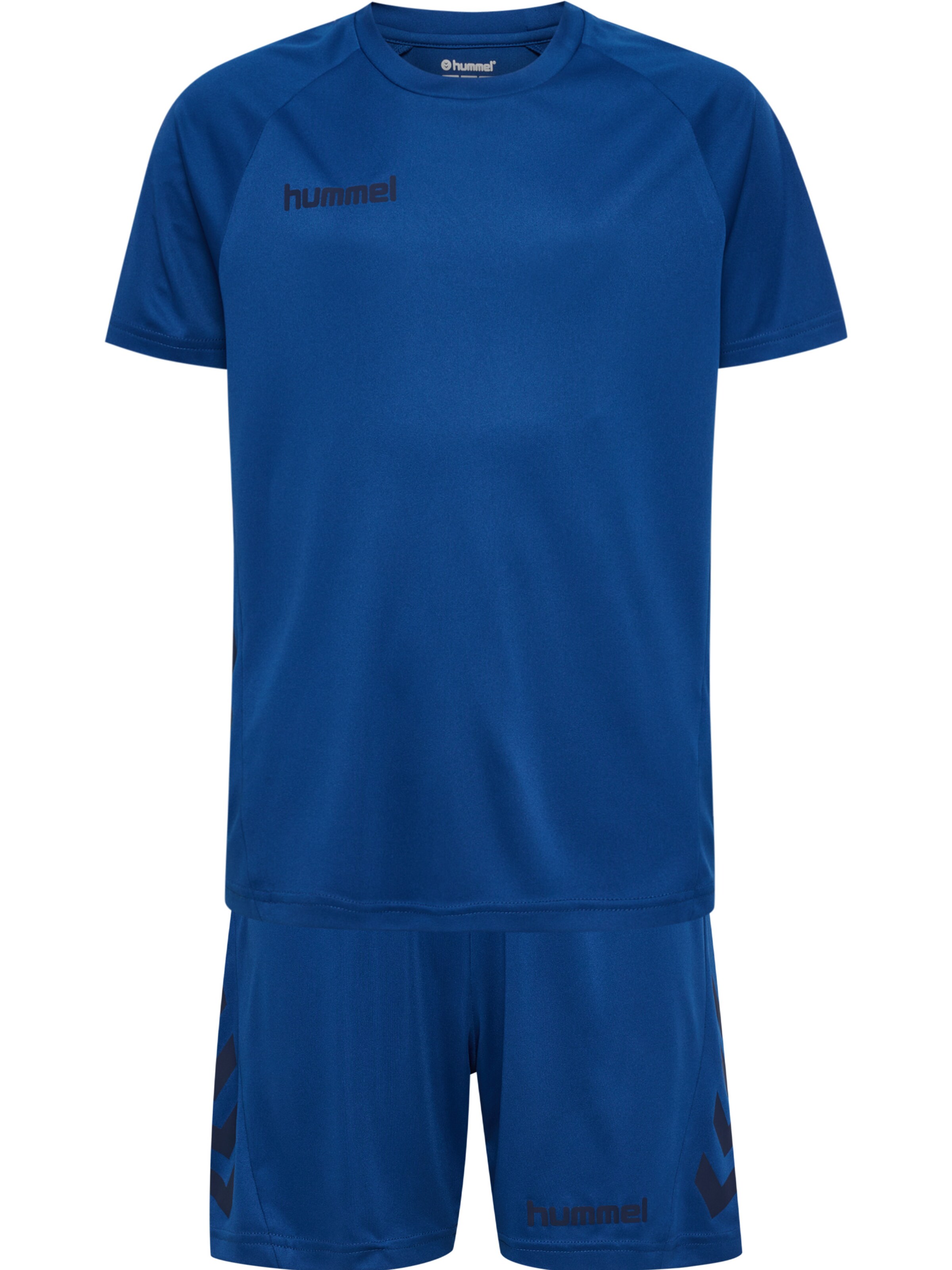 Hummel Trainingspak 'Promo' in 104 in de kleur Blauw / Navy, Productweergave