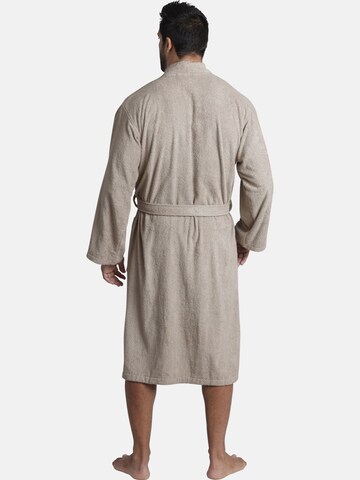 Jan Vanderstorm Long Bathrobe 'Janning' in Grey