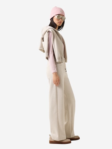 BOGNER Wide Leg Hose 'Toto' in Beige