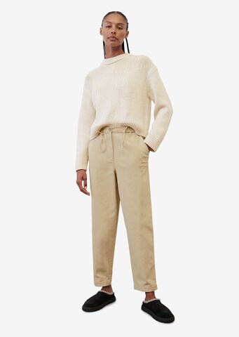 Marc O'Polo - Loosefit Pantalón chino en beige