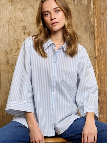 ze-ze Shirt 'Cira 002' in Blau