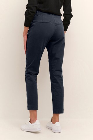 Kaffe Slimfit Broek 'Mette' in Blauw