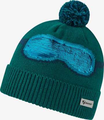 ZIENER Athletic Hat 'INSCHI' in Green: front