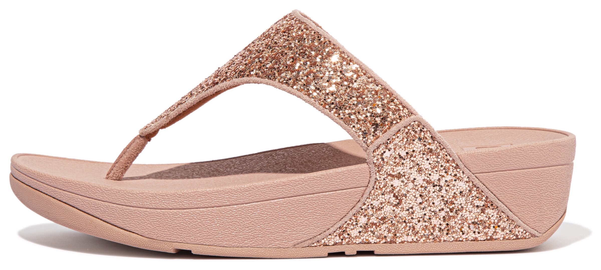 FitFlop T-Bar Sandals in Pink