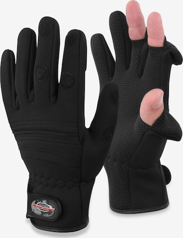 normani Athletic Gloves 'Wahoo' in Black: front