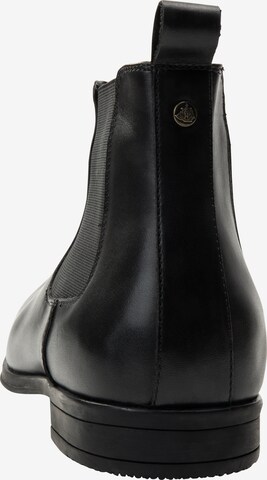 Chelsea Boots 'Ledkin' DreiMaster Klassik en noir