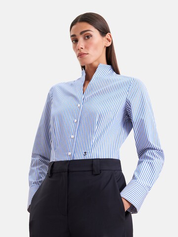 SEIDENSTICKER Bluse in Blau