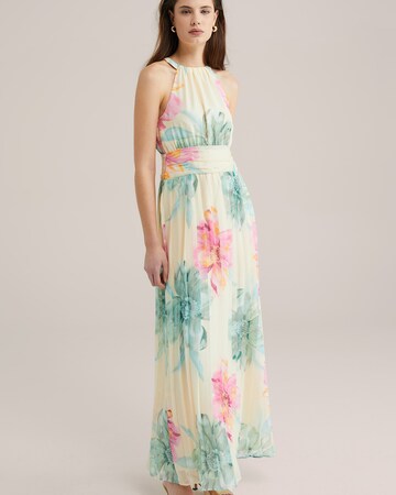 WE Fashion Summer dress in Yellow: front