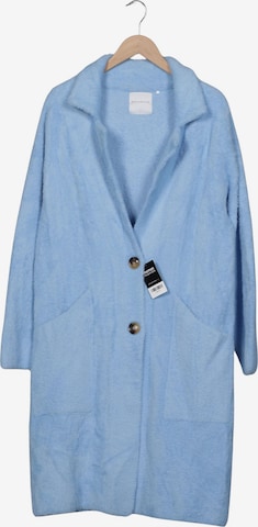 RINO & PELLE Mantel XL in Blau: Vorderseite