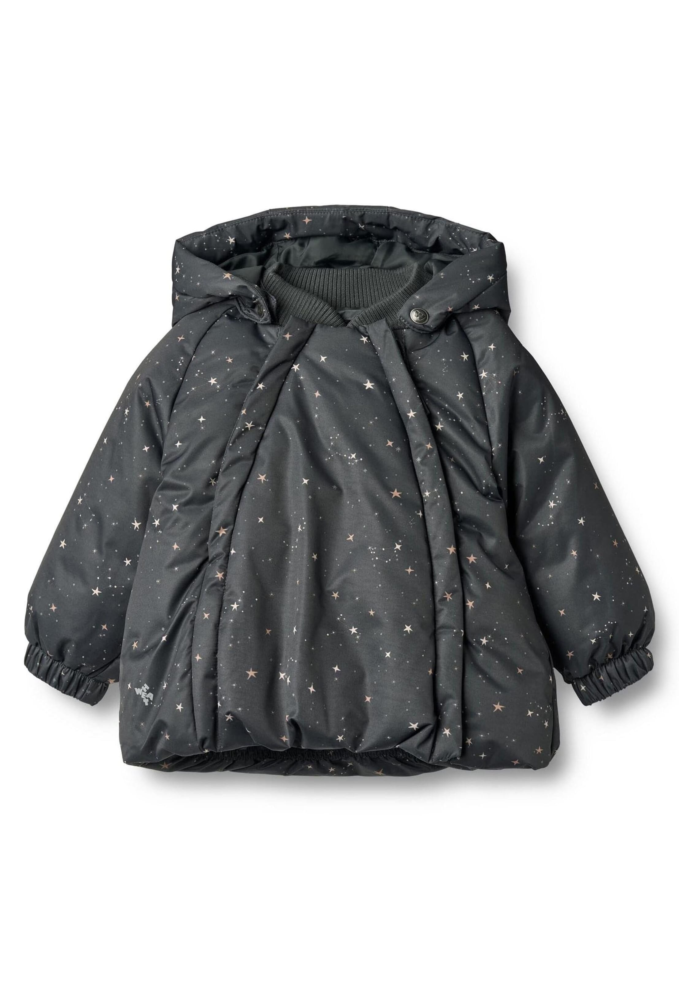 WHEAT Zimní bunda 'Morgen' – černá: přední strana