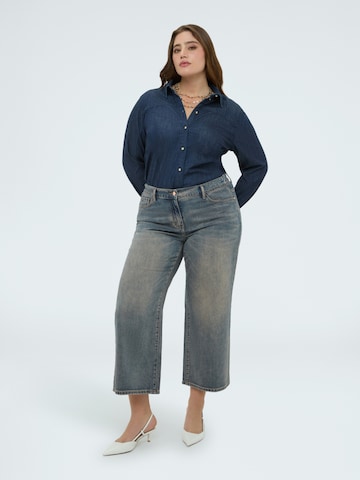 Loosefit Jean Fiorella Rubino en bleu