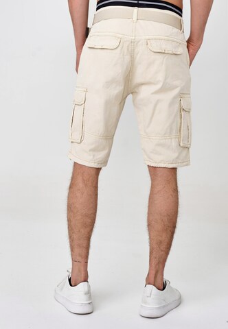 INDICODE JEANS Regular Broek 'Blixt' in Beige