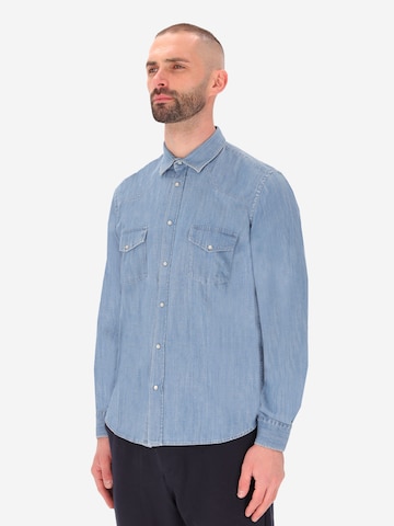 Distretto12 Regular fit Overhemd 'Will' in Blauw