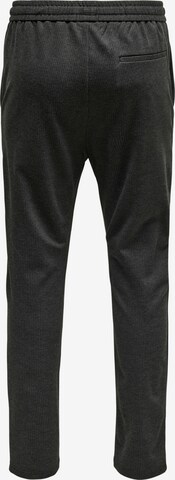 regular Pantaloni 'Linus' di Only & Sons in nero