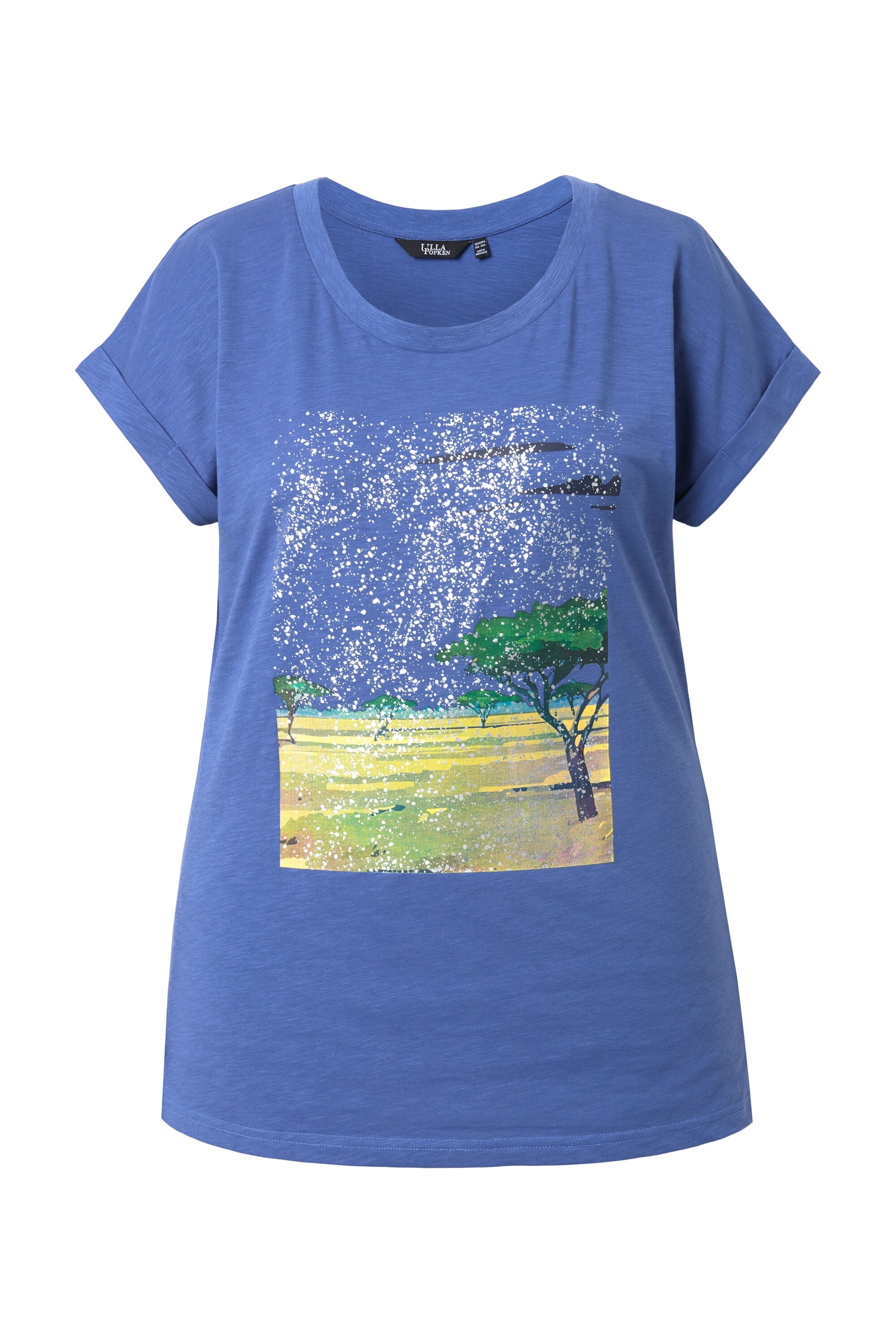 Ulla Popken Shirt in Blue: front