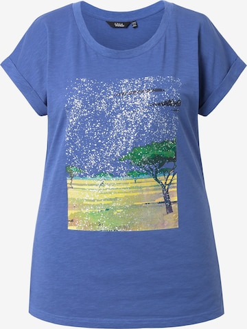 Ulla Popken Shirt in Blau: Vorderseite