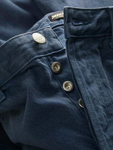 JACK & JONES Ohlapna forma Kavbojke 'JJIEDDIE JJWORKER' | modra barva