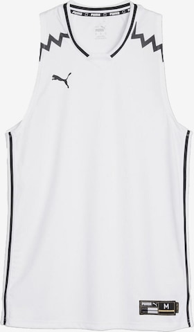 PUMA Sporttop 'Team Game' in Weiß: Vorderseite