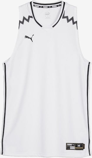 PUMA Sportski top 'Team Game' u crna / bijela, Pregled proizvoda