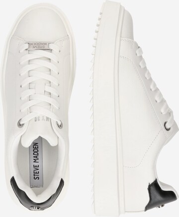 STEVE MADDEN Sneakers laag 'CATCHER' in Wit