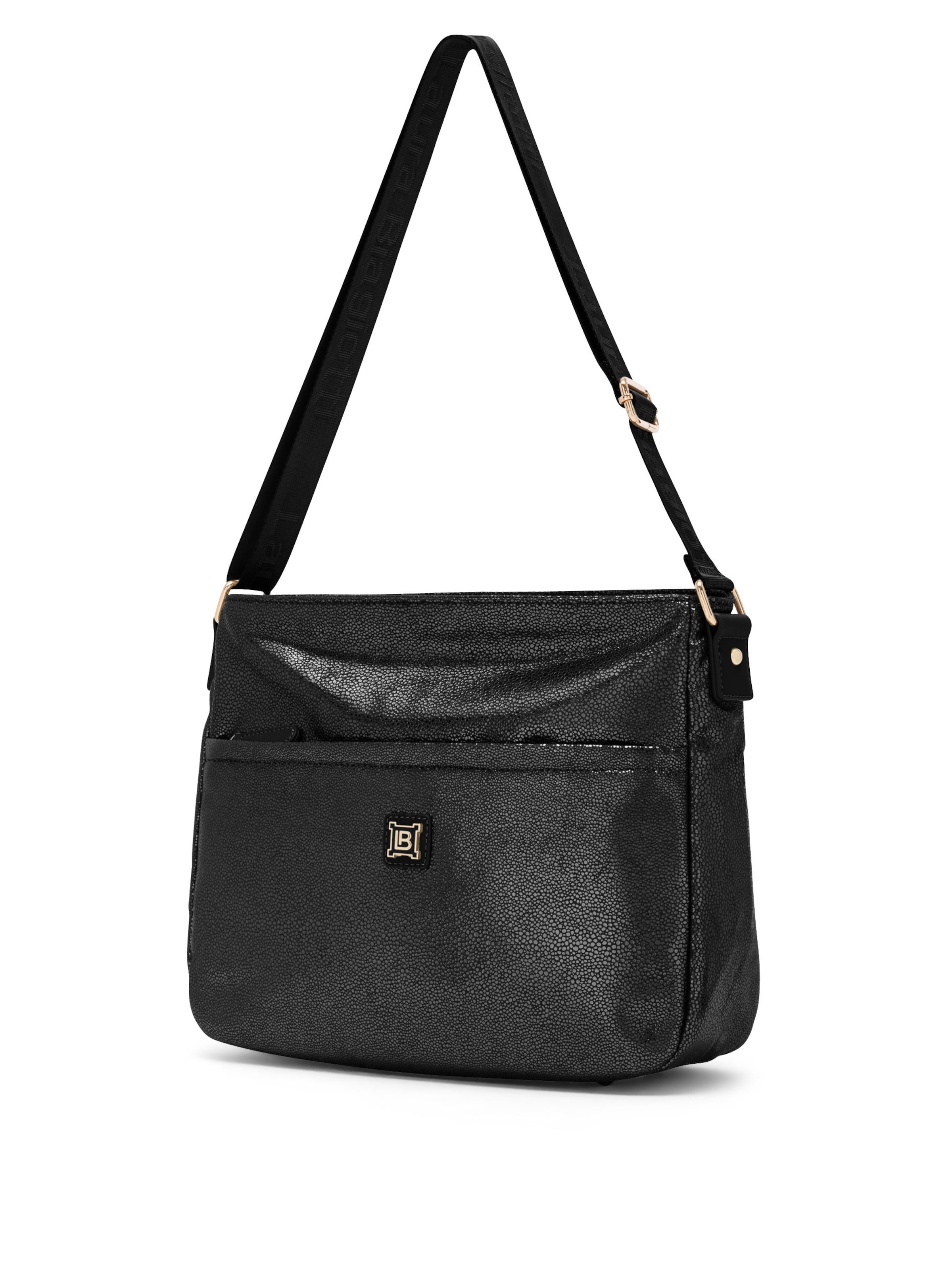 Borsa a tracolla 'Tapiro 12' di Laura Biagiotti in nero